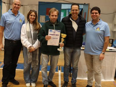 מאות משתתפים באליפות חדרה במטוסים מנייר לזכרו של אלון סקאג'יו