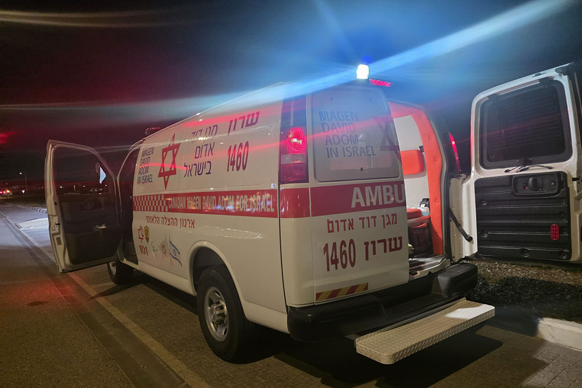 רוכב אופנוע כבן 29 נפגע בתאונה עצמית - מצבו בינוני