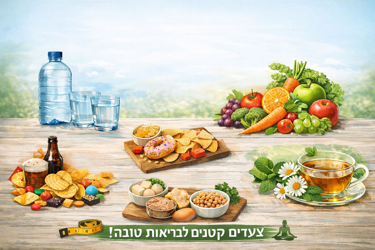 כללית רפואה משלימה על 5 דברים קטנים וברי ביצוע שאפשר לעשות למען הבריאות שלנו גם בתקופה המאתגרת הזו